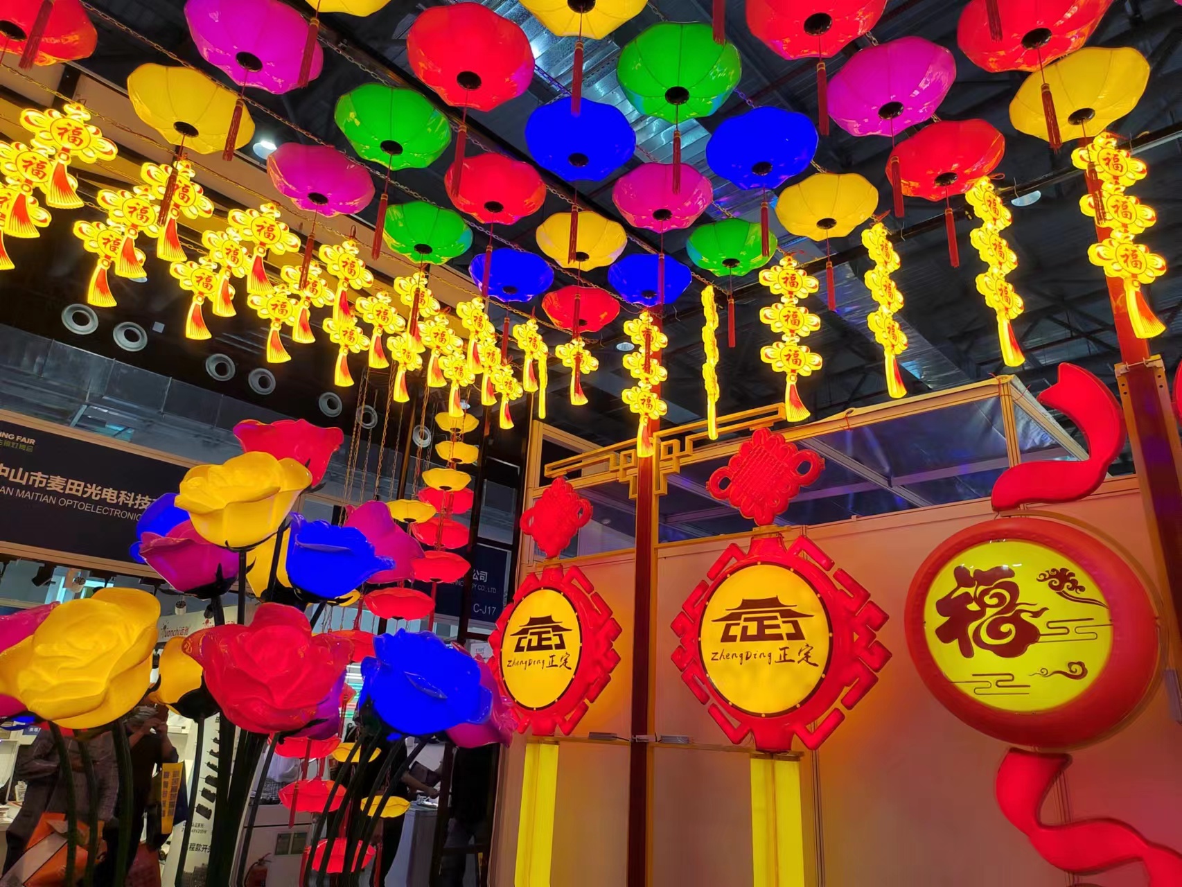 展会现场宣传丨 2023临沂照明展览会走进古镇灯博会(图7)